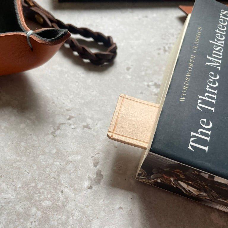 Leather Bookmark - Pointed
