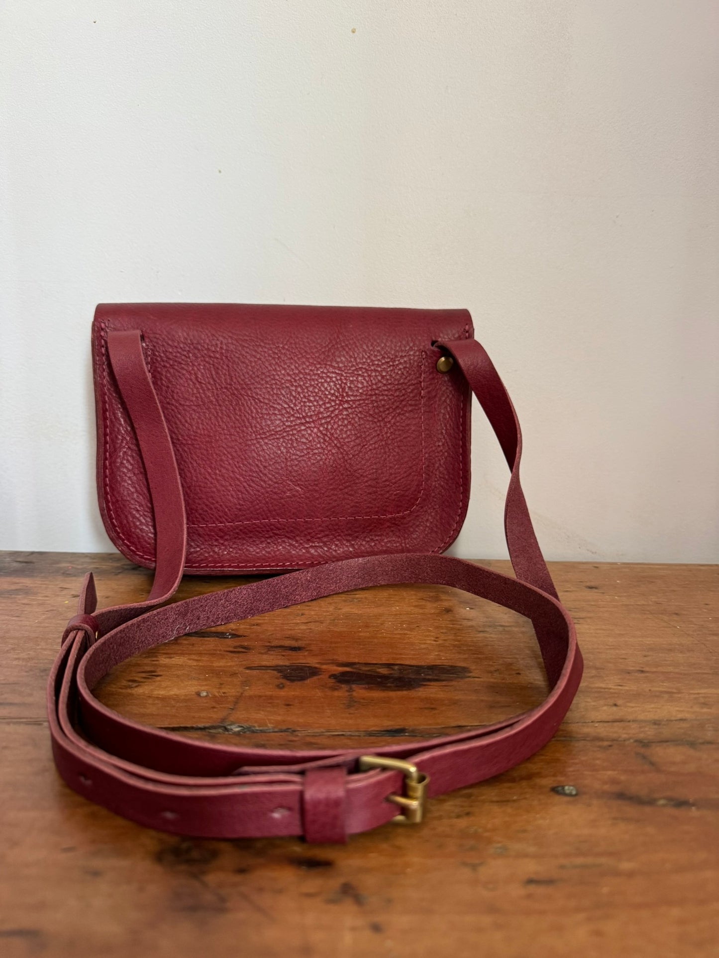 Sample bag - burgundy