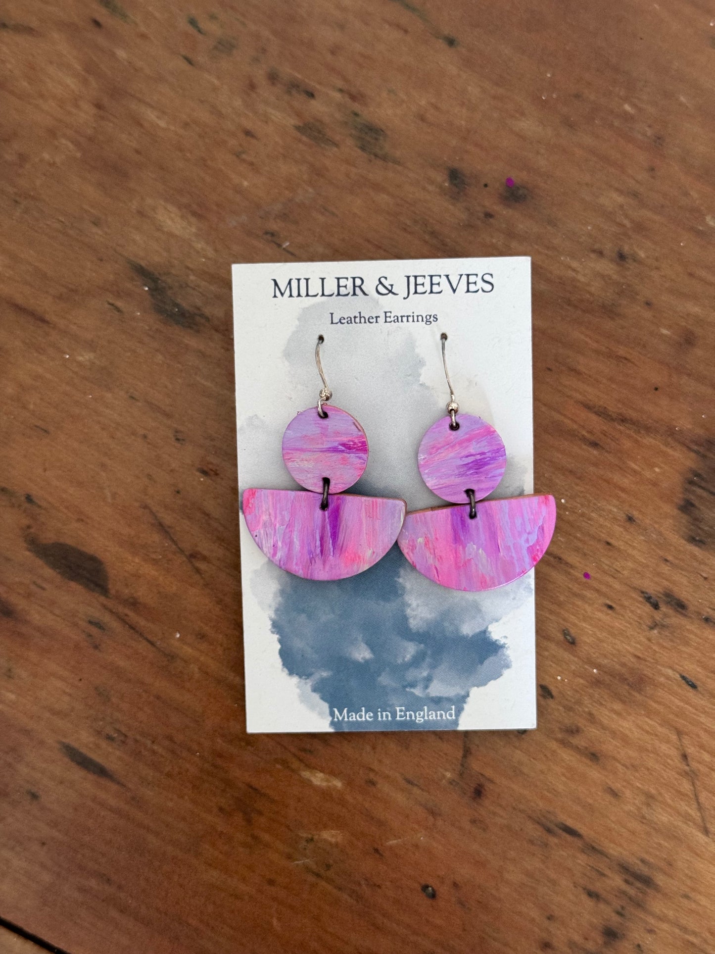 Sale - Lulworth Earrings - pink 2