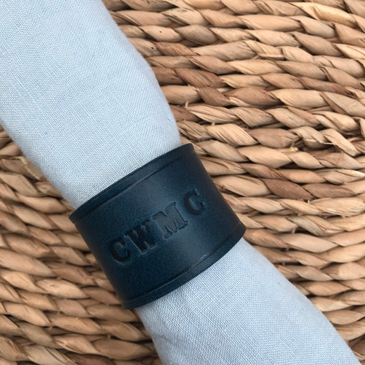 Personalised Leather Napkin Ring