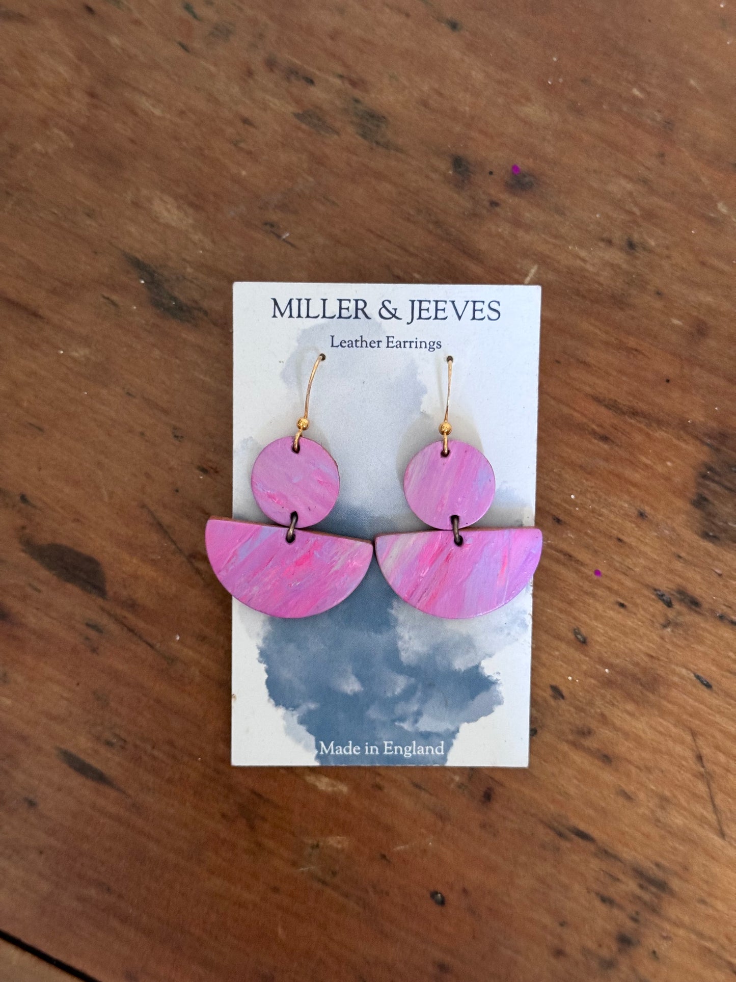 Sale - Lulworth Earrings - pink 1