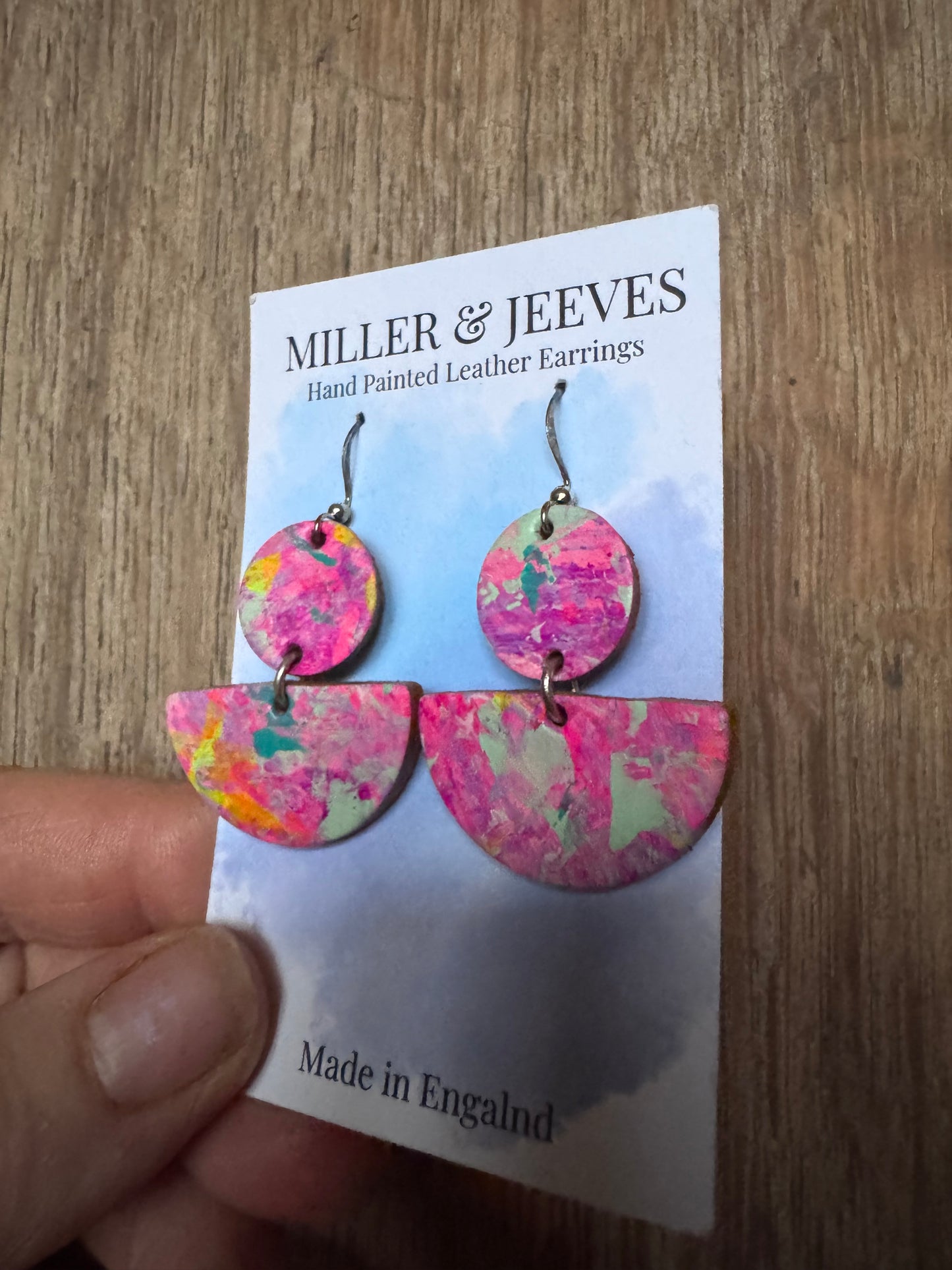 Sale - Lulworth Earrings - pink mix