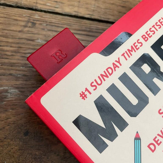 Leather Bookmark - Slanted