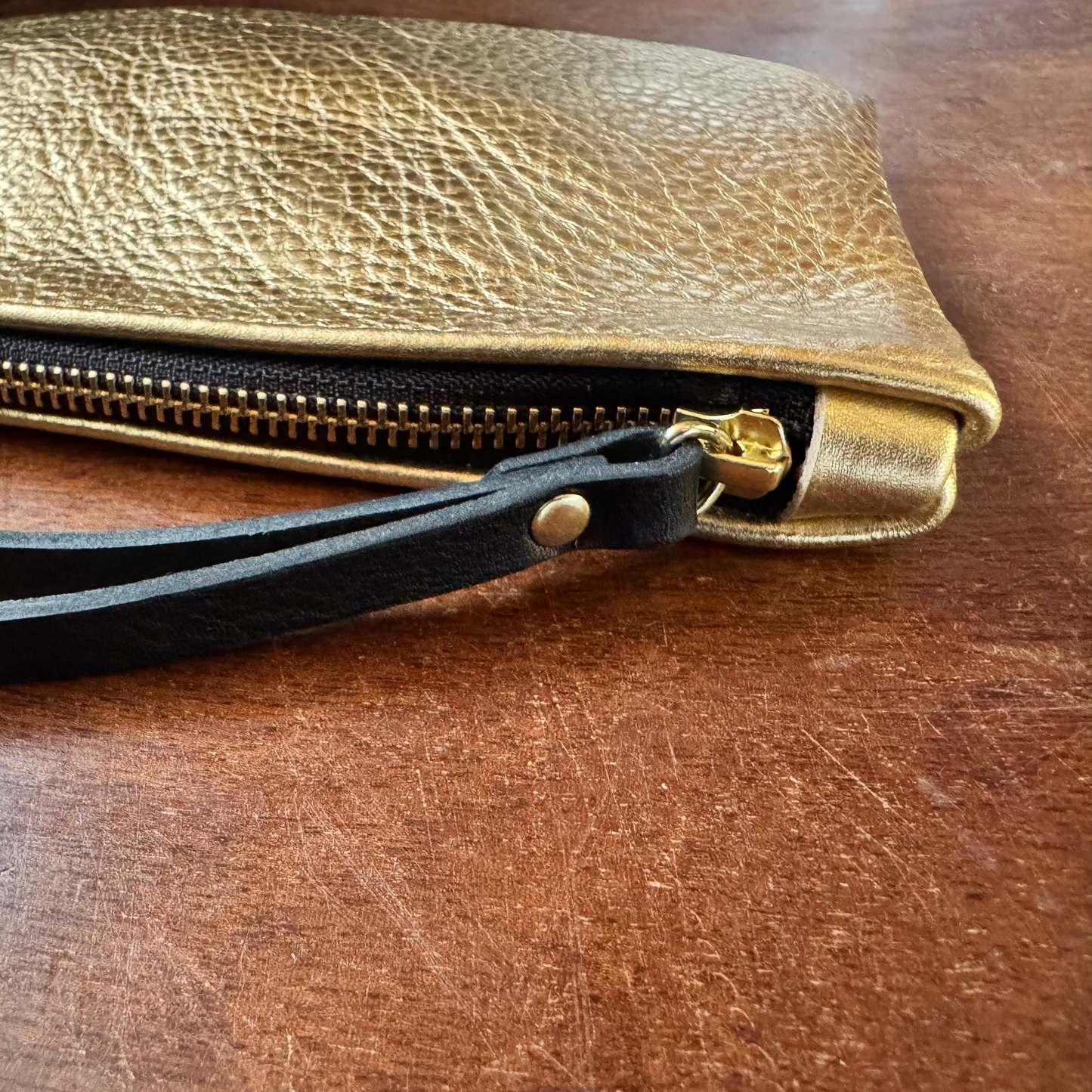 Gold Moreton Pouch - Miller & Jeeves