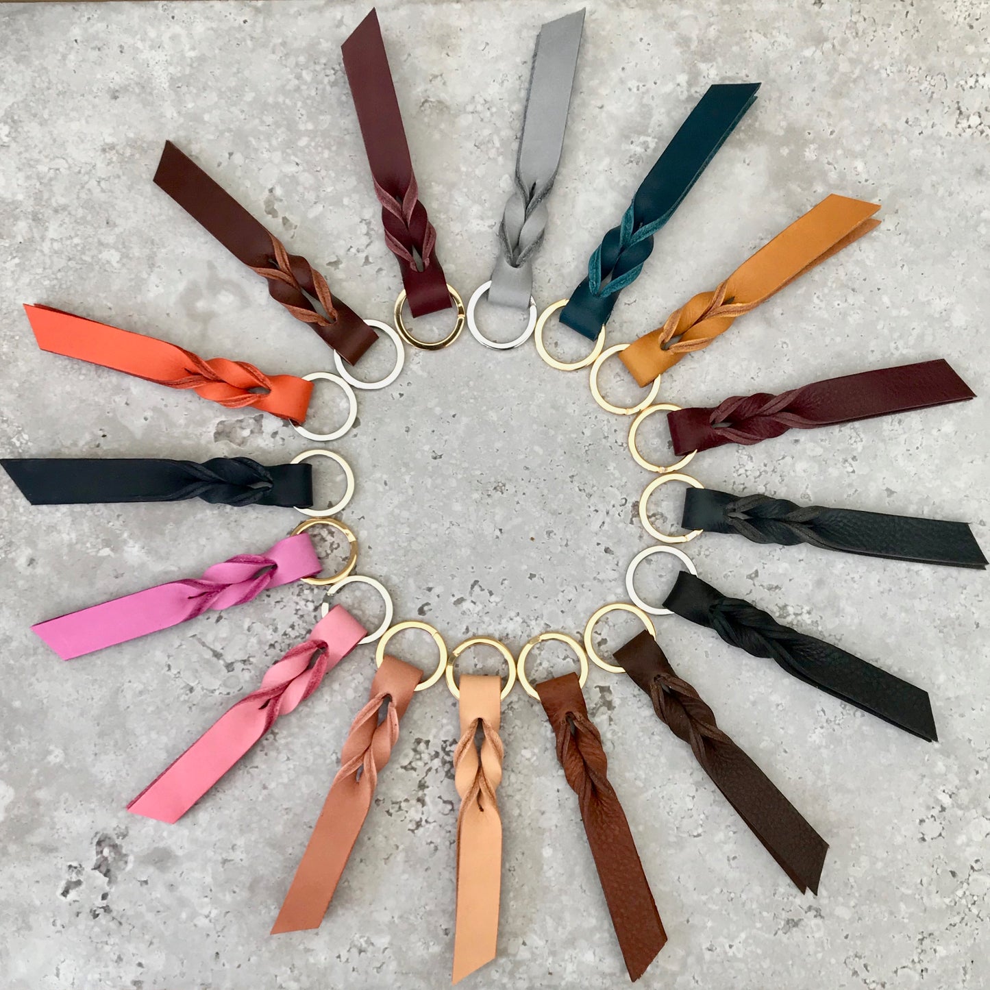 Twist Keyring - Purple