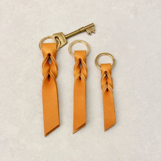 Twist Keyring - Mustard Yellow