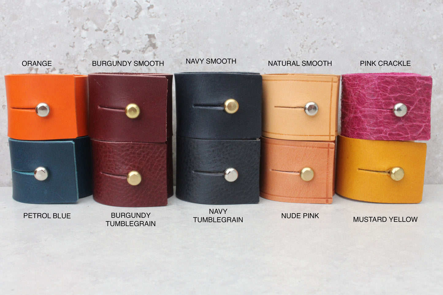 Personalised Leather Napkin Ring