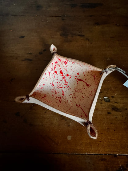 Mini Tray Tidy - natural/pink