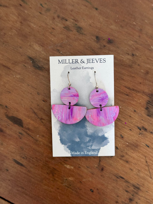 Sale - Lulworth Earrings - pink 2