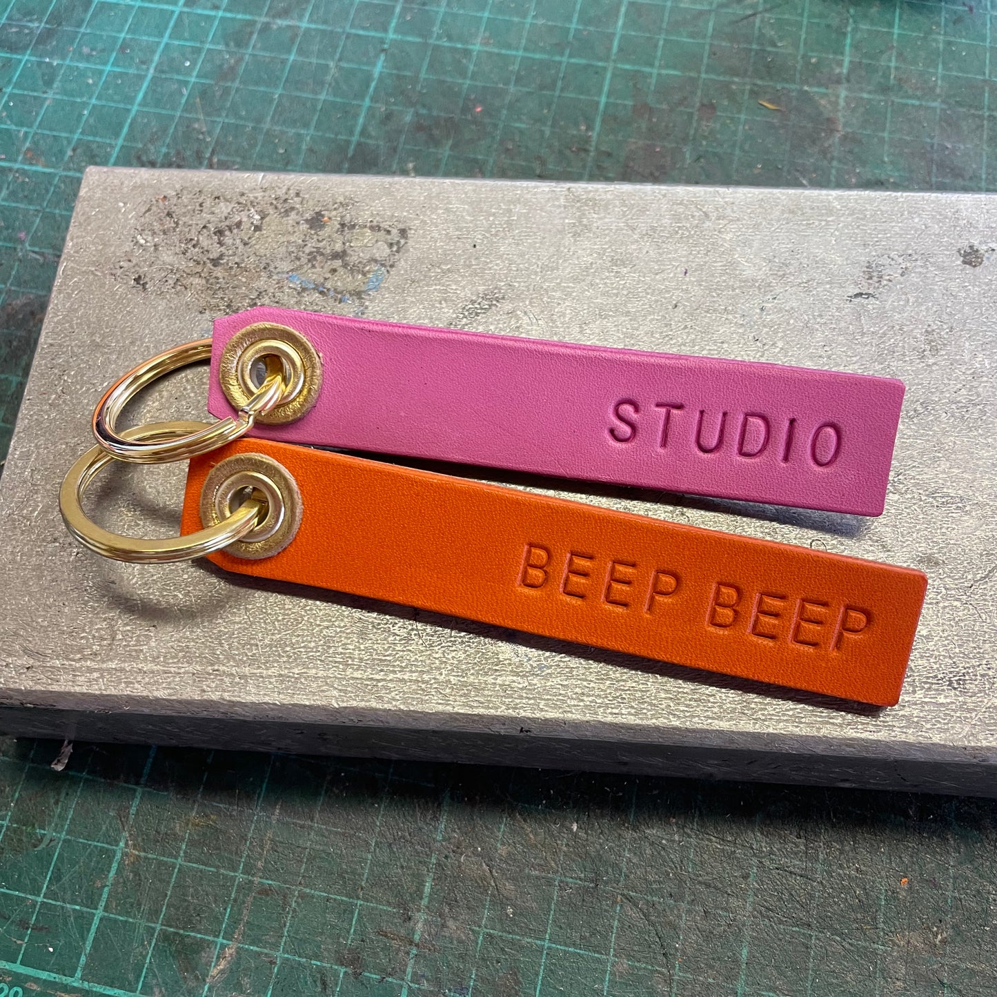 Personalised Long Tag Keyring