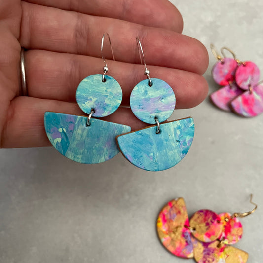 Lulworth Earrings - Blue Lagoon
