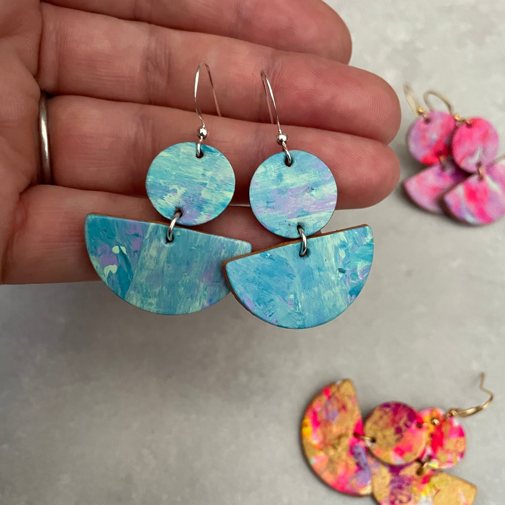 Earrings - Blue Lagoon