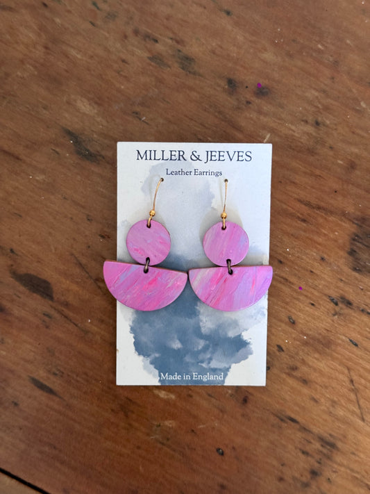 Sale - Lulworth Earrings - pink 1