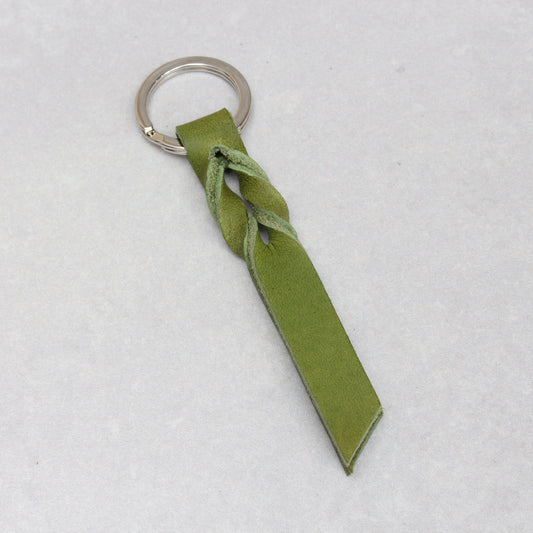 Twist Keyring - Lime Green