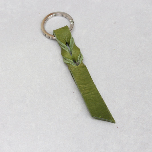 Twist Keyring - Lime Green