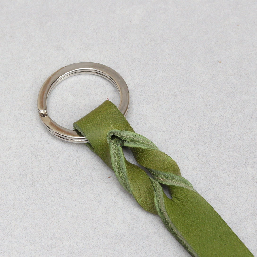 Twist Keyring - Lime Green
