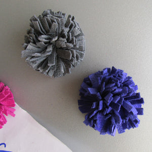 Pompom Magnet - Cornflower Blue
