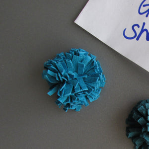 Pompom Magnet - Cyan