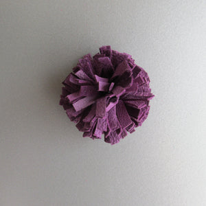 Pompom Magnet - Purple