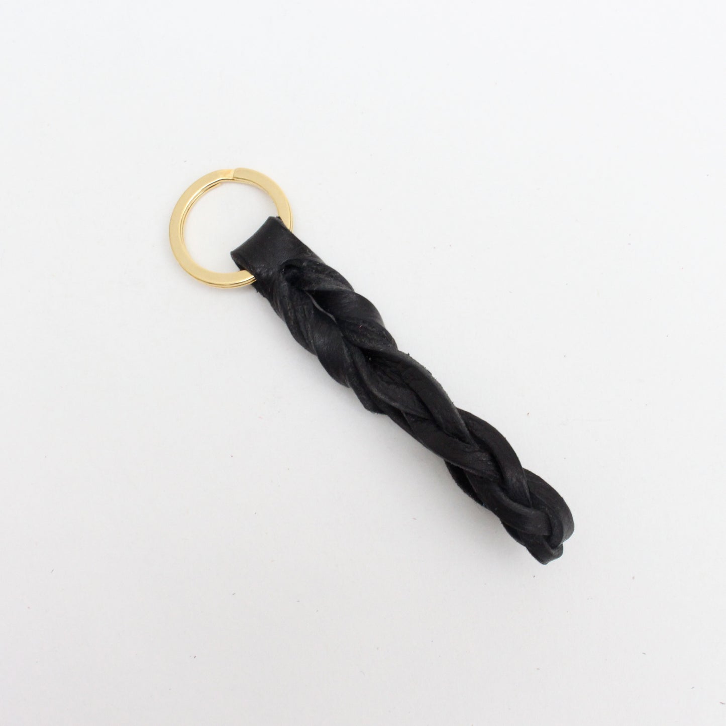 Buscot Plaited Key Loop - Black