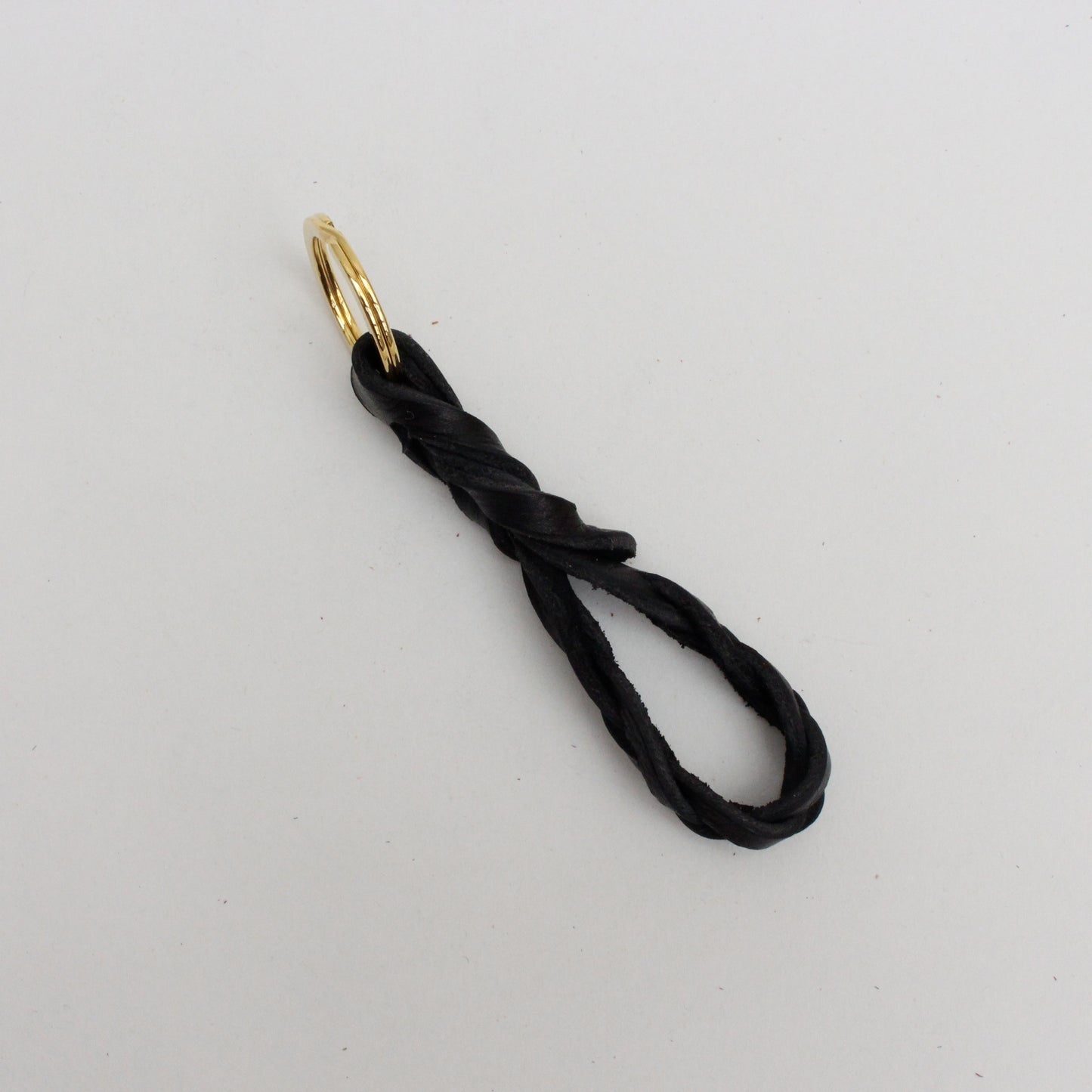 Buscot Plaited Key Loop - Black