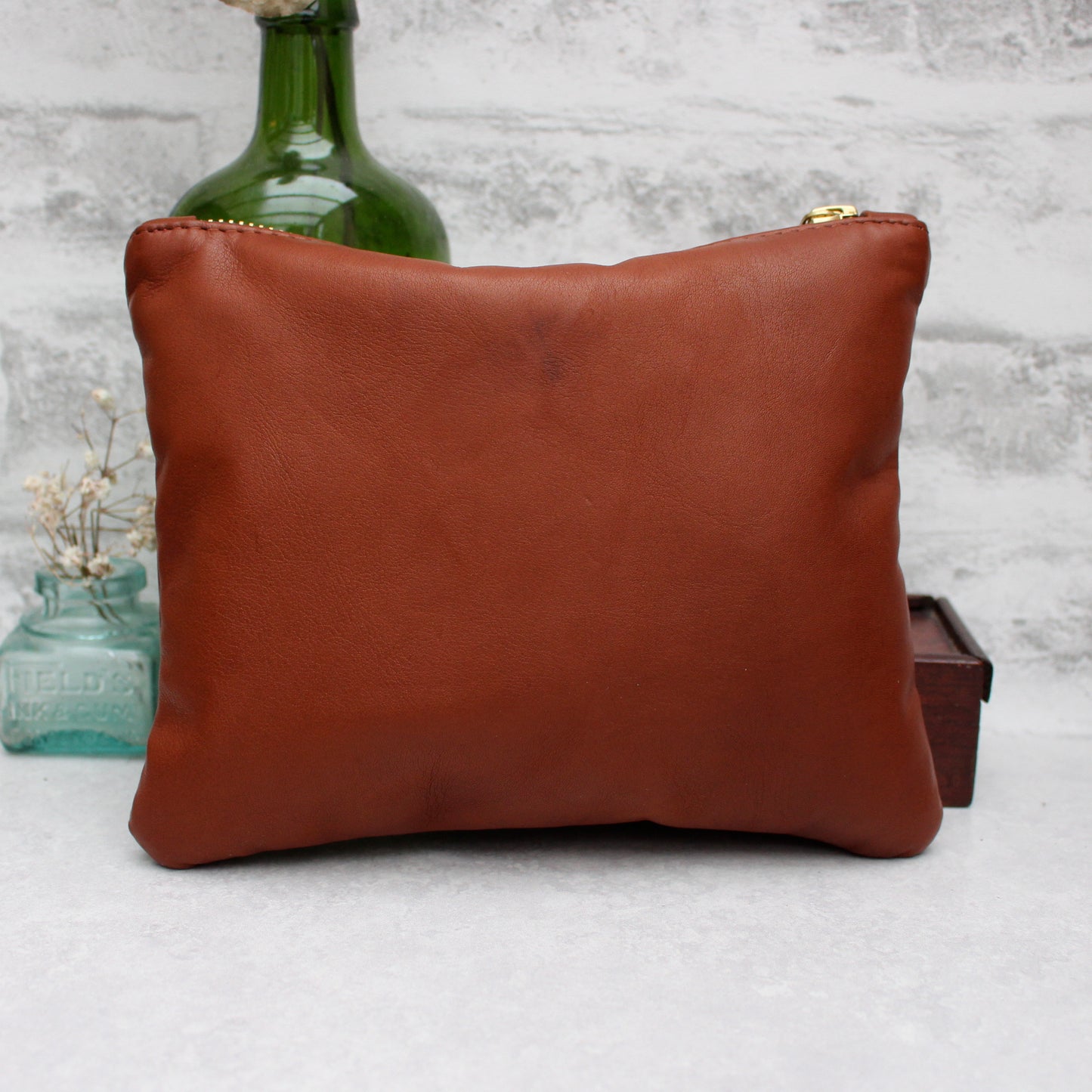 SALE - Asthall, dark tan leather