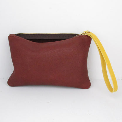 Moreton Leather Pouch -Tan