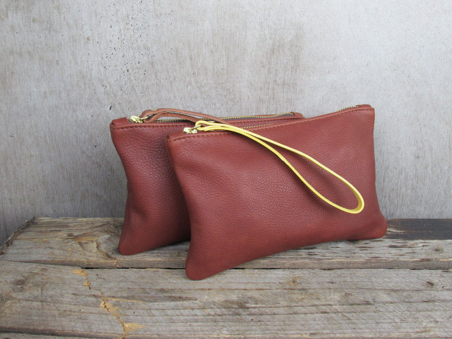 Moreton Leather Pouch -Tan