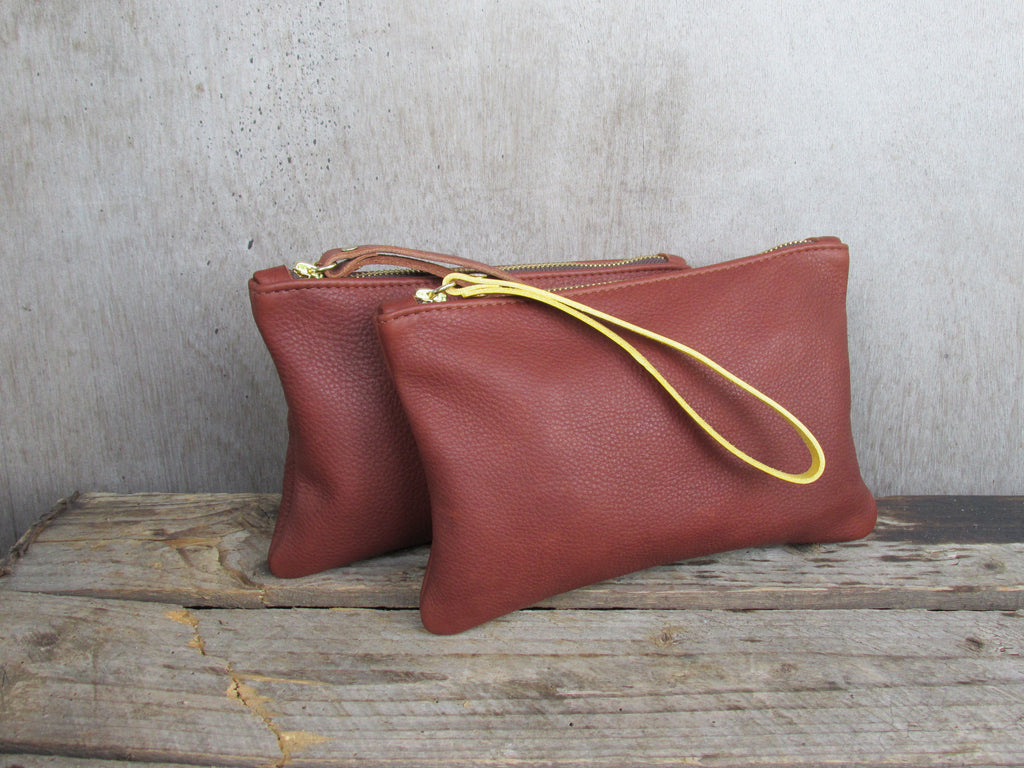 Moreton Leather Pouch -Tan