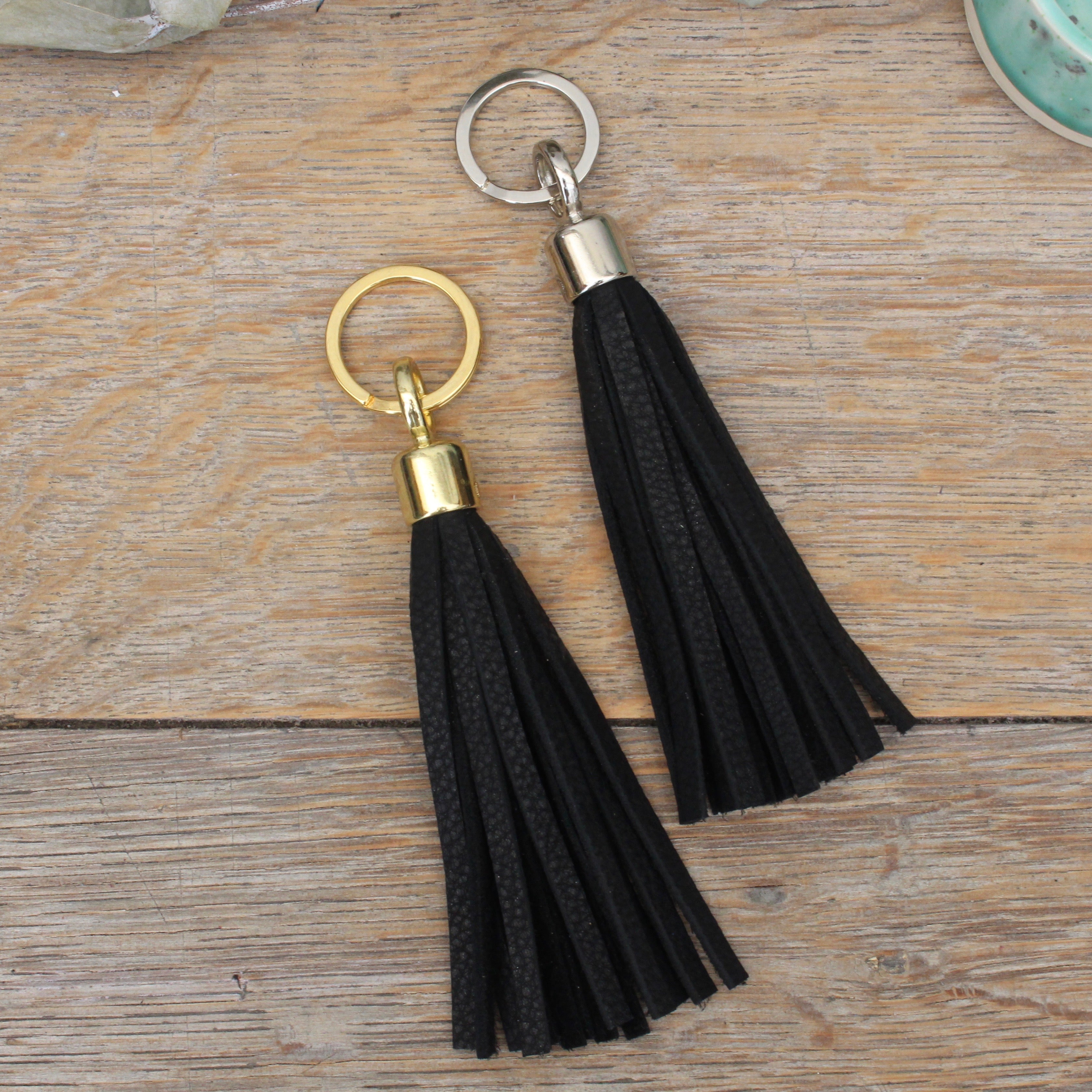 Swinbrook Tassel Keyring - Leather - Various Colours