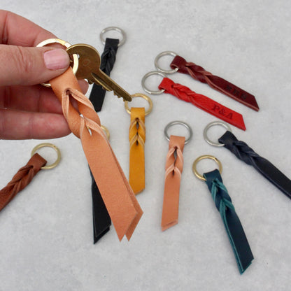 Twist Keyring - Hot Pink