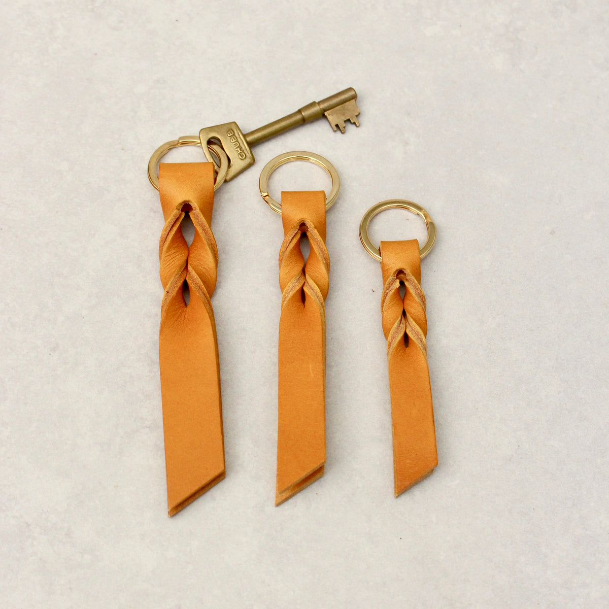 Twist Key Rings Twist Keyring - Mustard Yellow – Miller and Jeeves