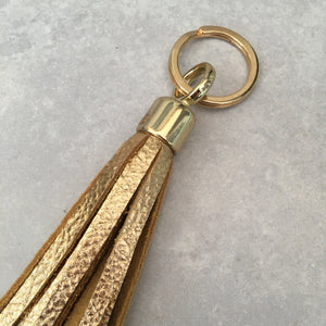 Swinbrook Tassel Keyring - Leather - Various Colours