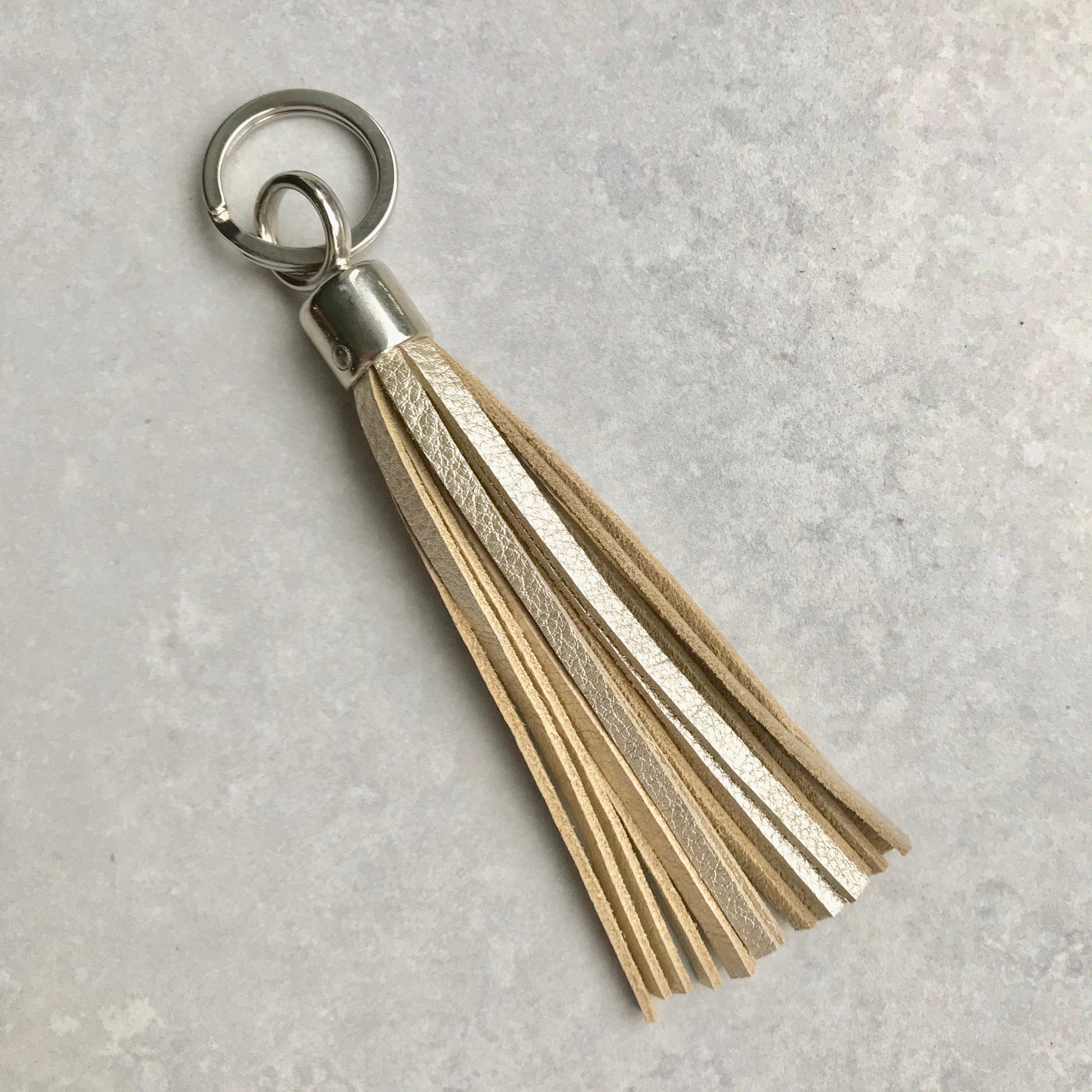 Swinbrook Tassel Keyring - Leather - Various Colours