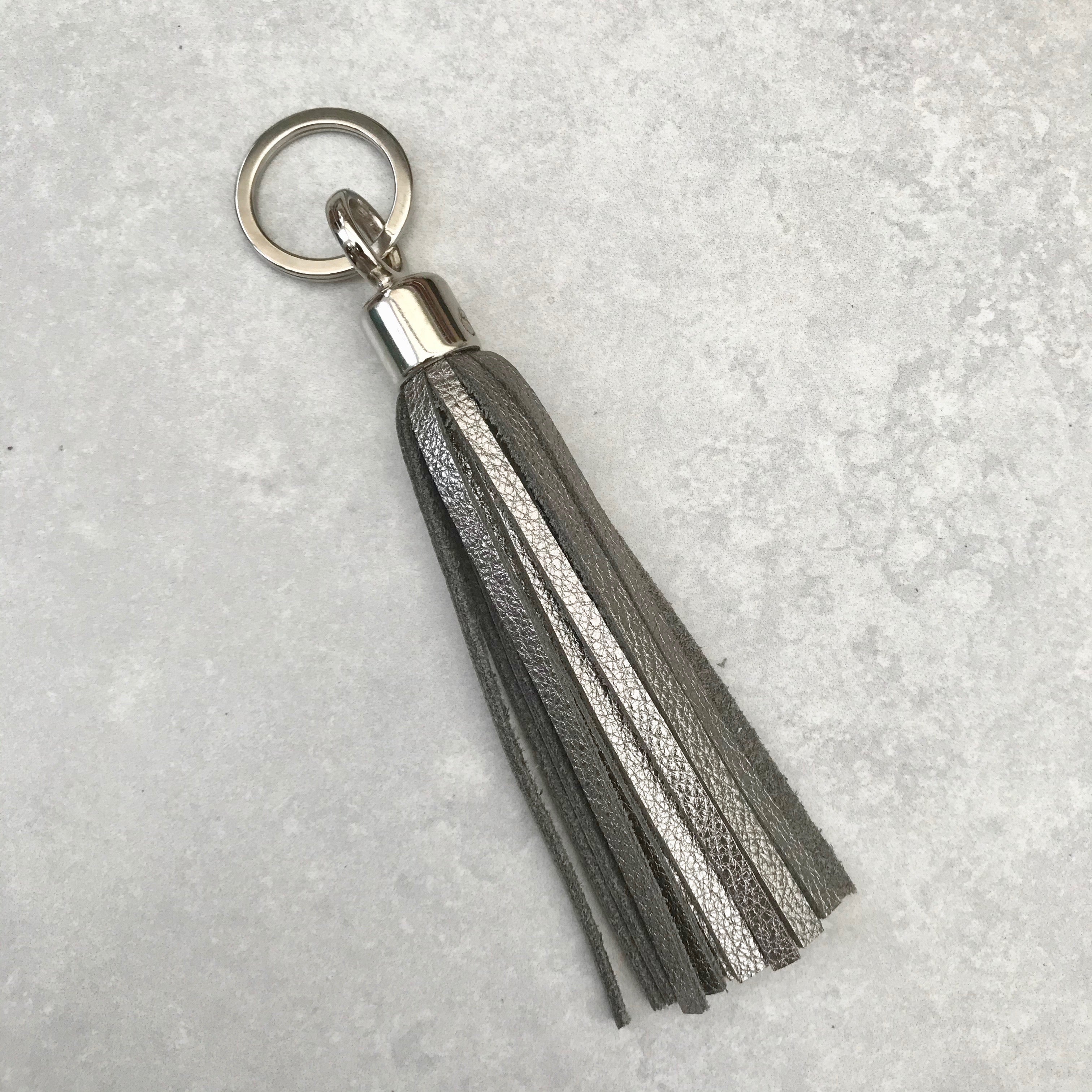 Swinbrook Tassel Keyring - Leather - Various Colours