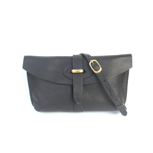 Dorothy Shoulder Bag - Black Leather