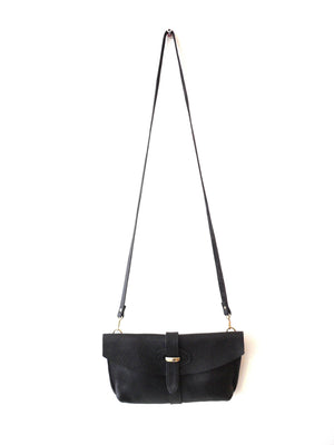 Dorothy Shoulder Bag - Black Leather