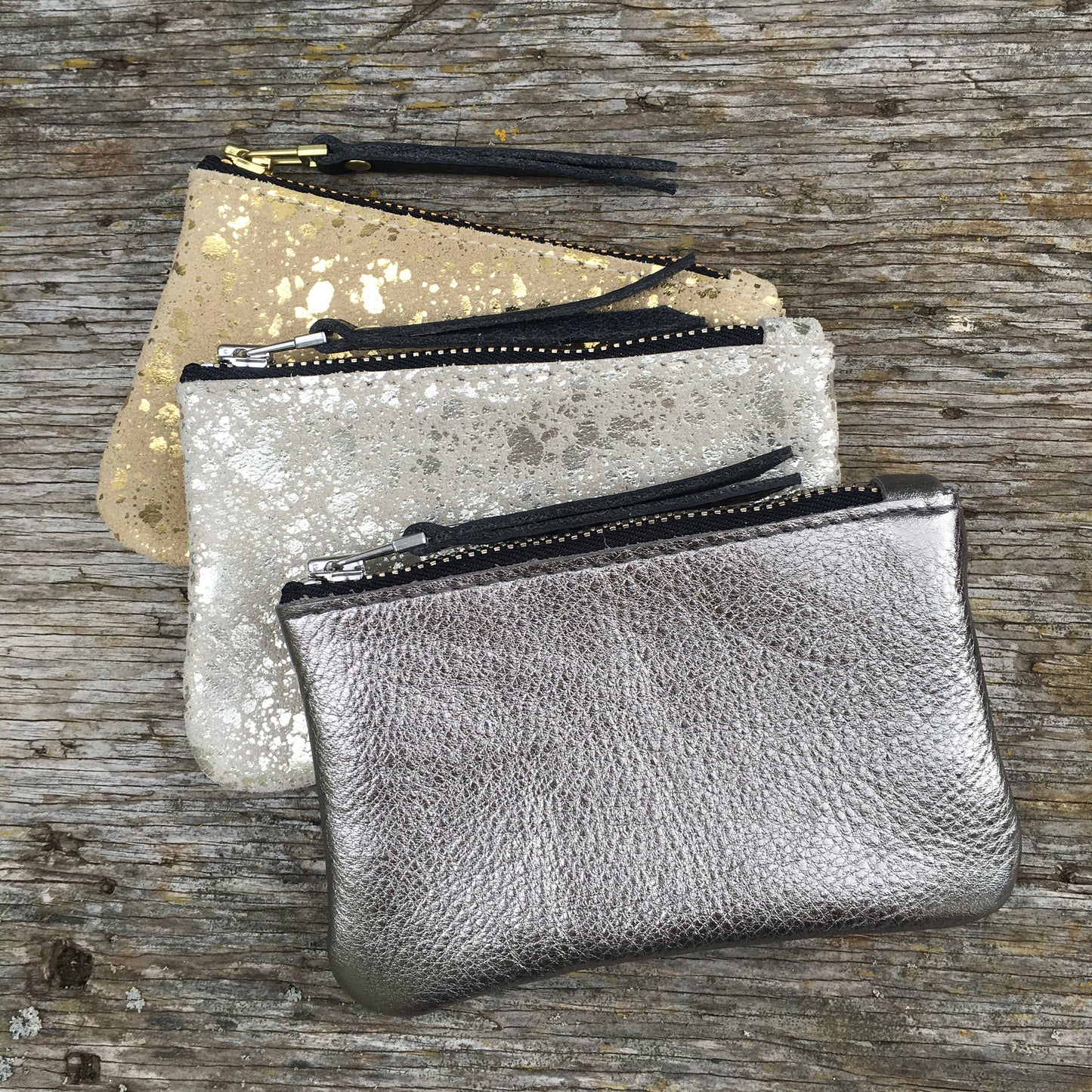 Foxcombe Coin Purse - metallic