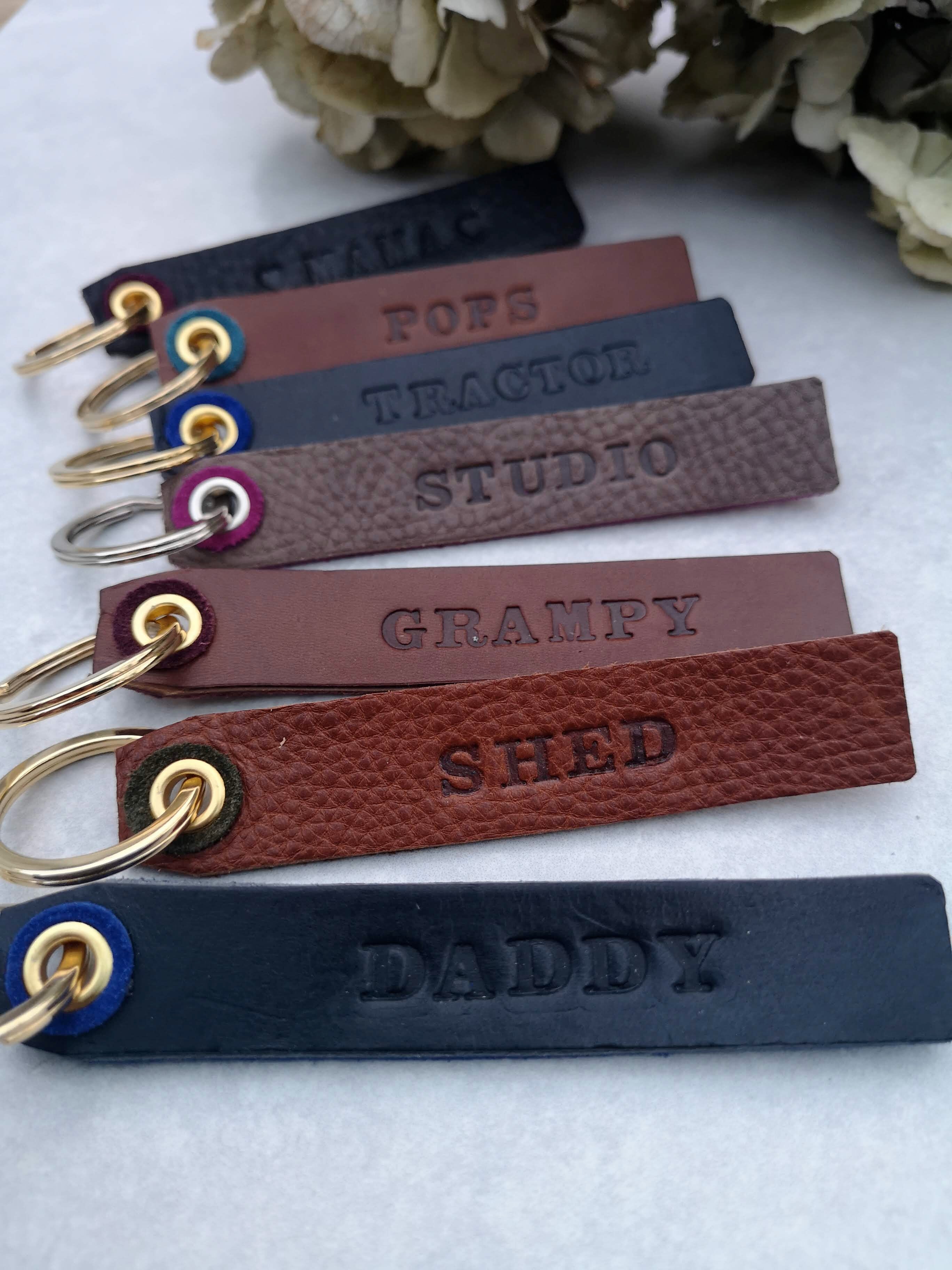 Personalised keyring - long