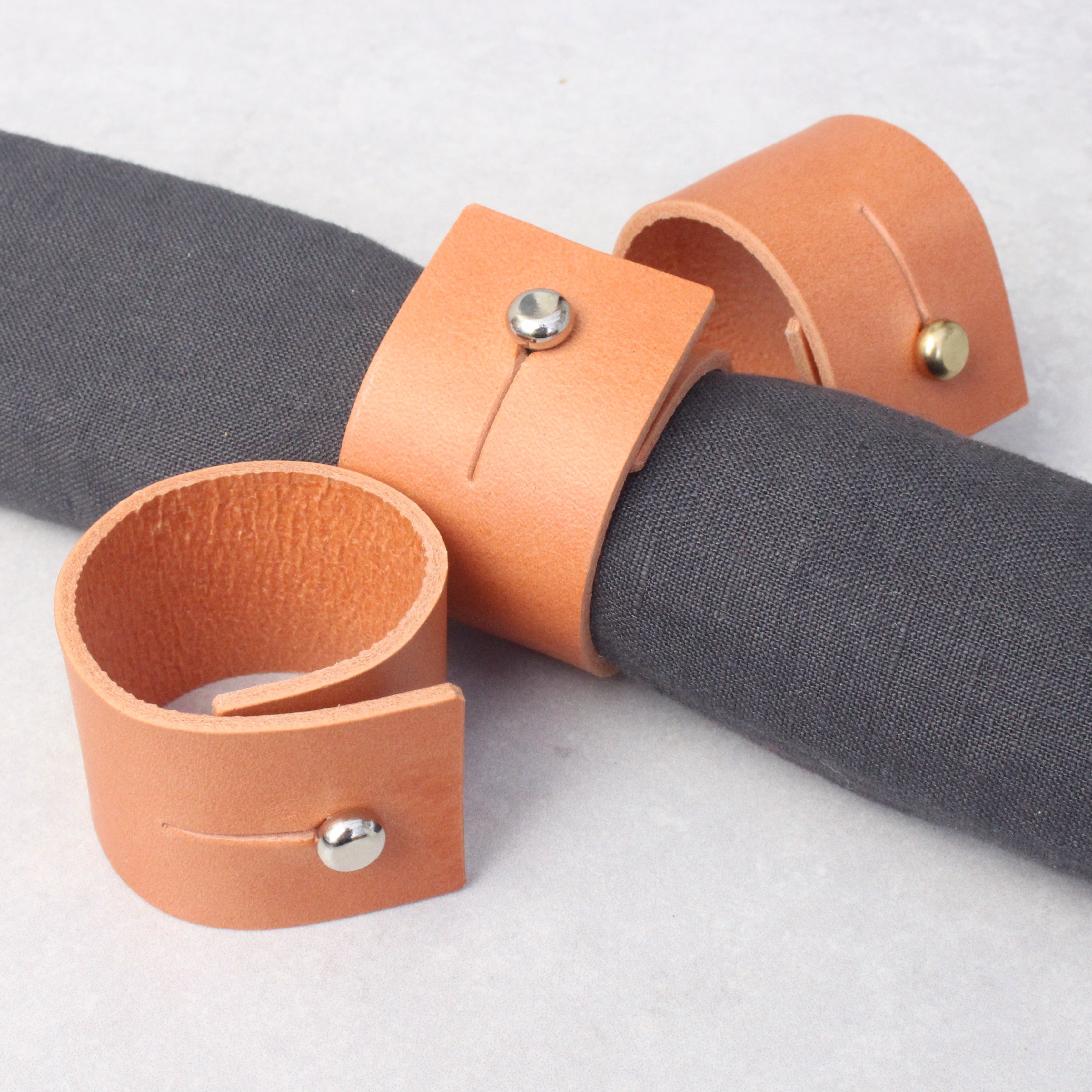 Personalised Leather Napkin Ring