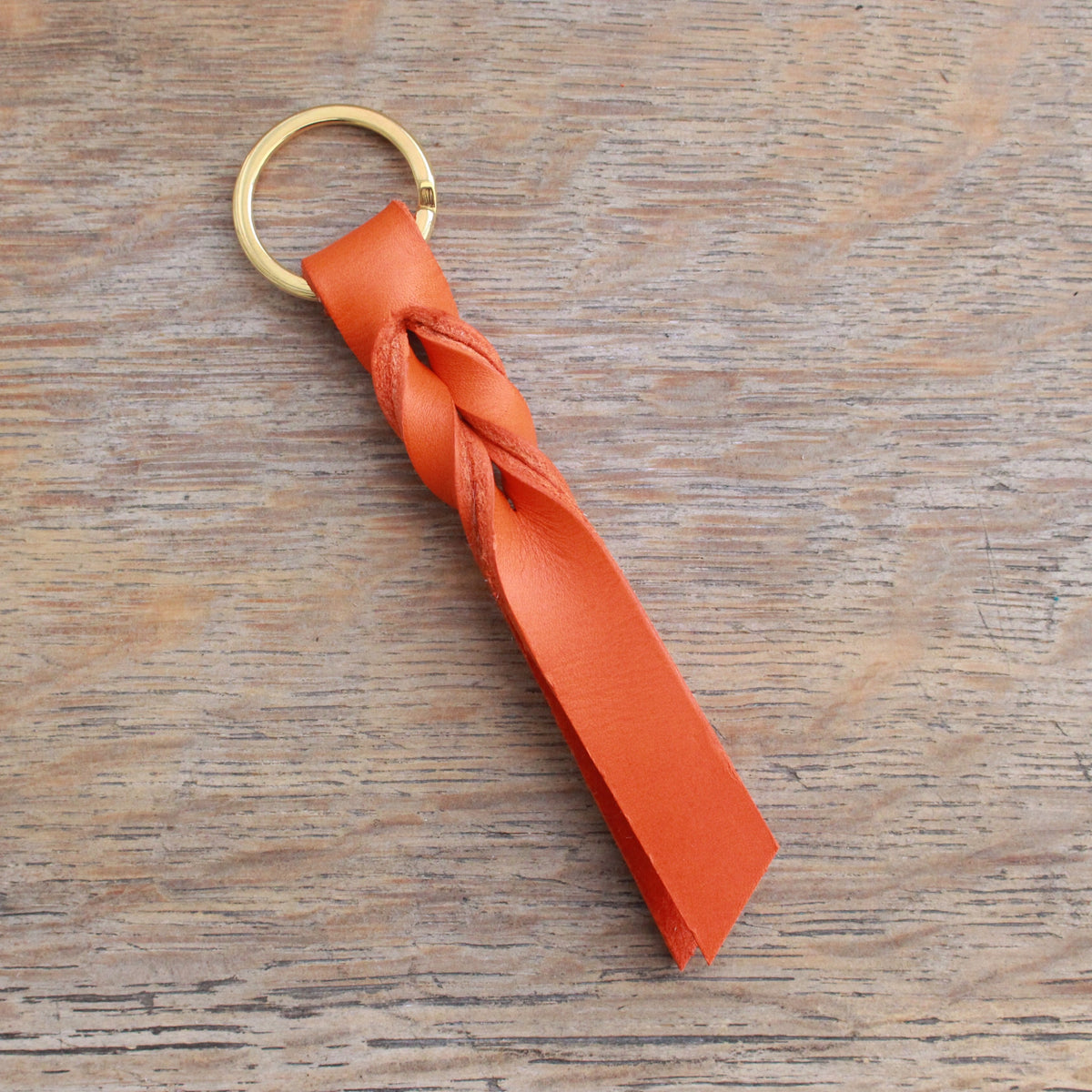 Twist Key Rings Twist Keyring - Orange – Miller and Jeeves