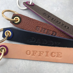 Personalised keyring - long