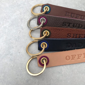 Personalised keyring - long
