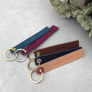 Personalised keyring - long