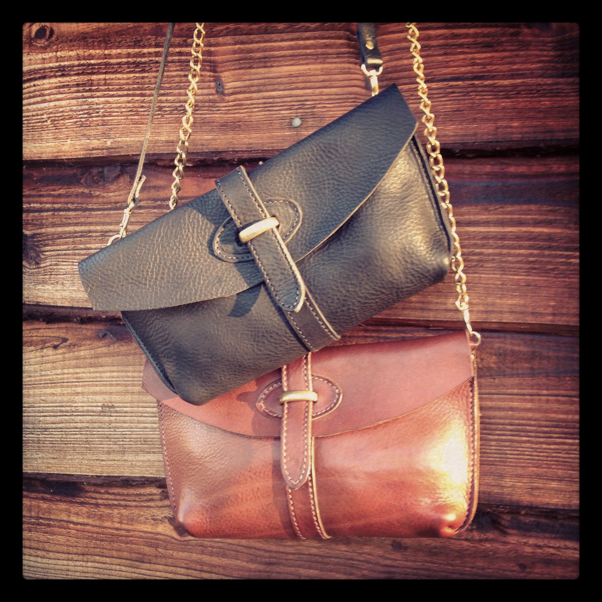 Dorothy Shoulder Bag - Black Leather